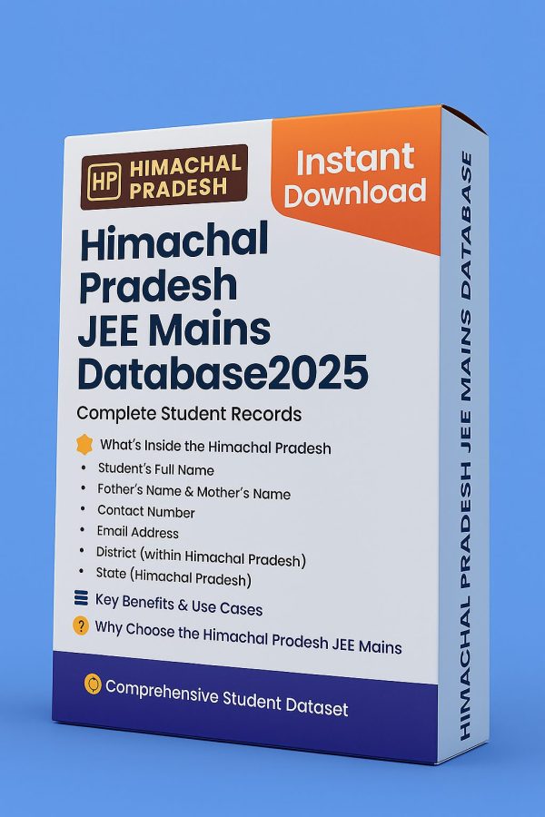Himachal Pradesh JEE Mains Database 2025