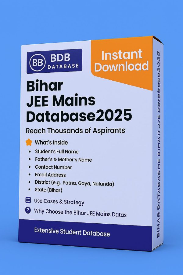 Bihar JEE Mains Database 2025