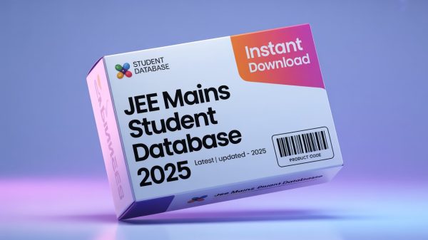 JEE MAINS STUDENT DATABASE