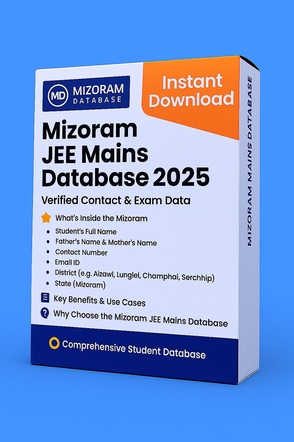 Mizoram JEE Mains Database 2025 Mizoram JEE Mains Database 2025