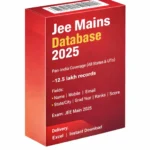 Jee Mains Database 2025